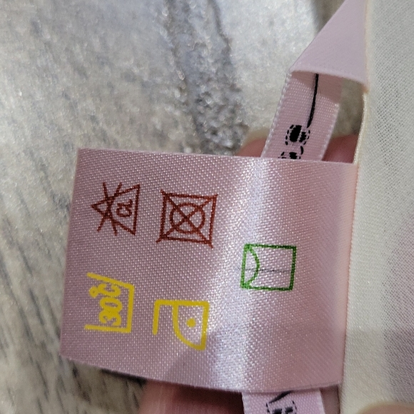 NWOT- La Vie En Rose Ivory Near-Sheer Maxi Nightdress-SZ L - Picture 14 of 15